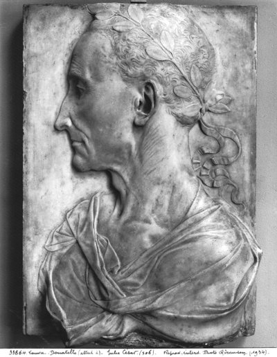 Ritratto di Giulio Cesare (101-44 a.C.) da Donatello